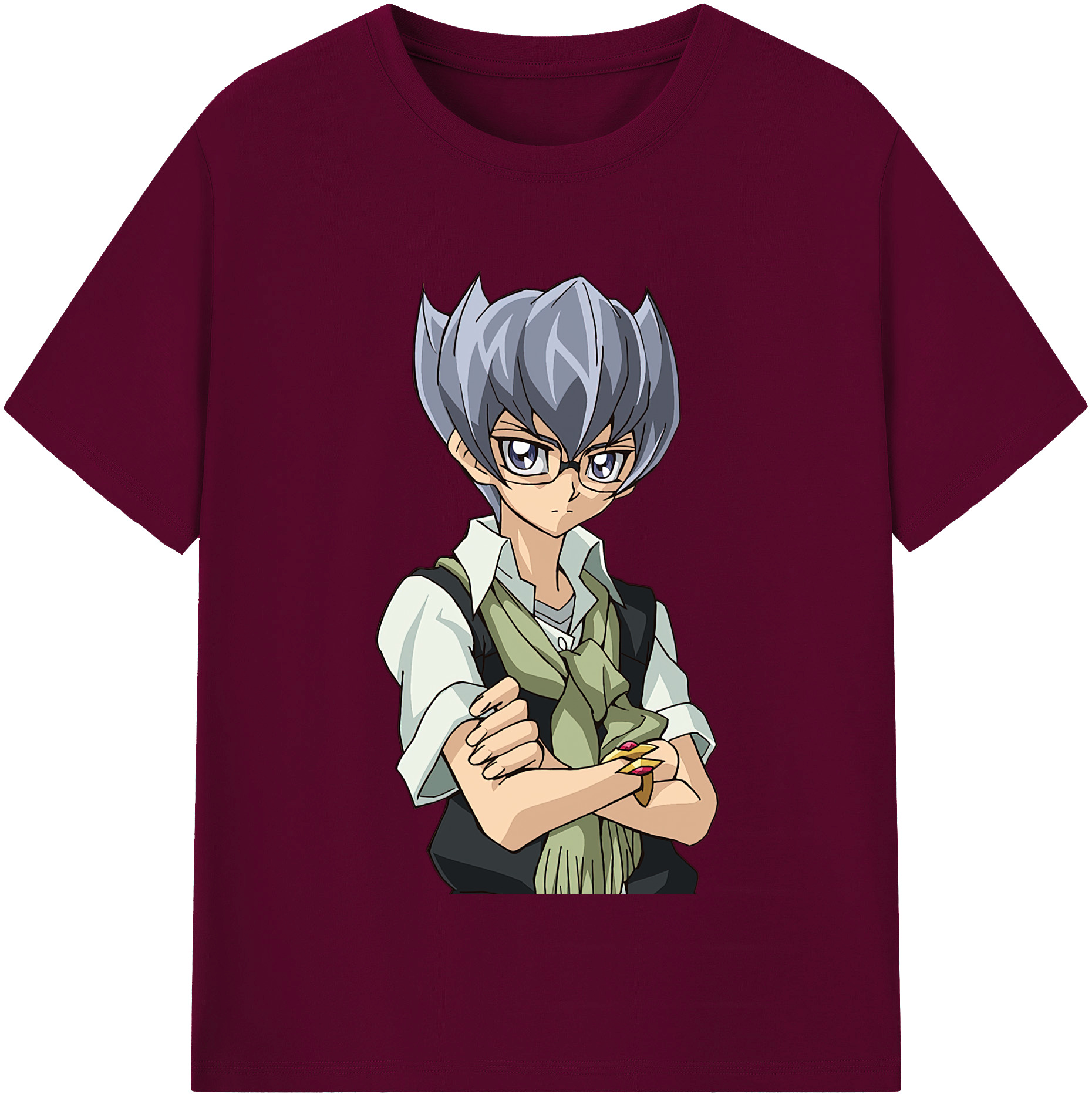 （画像用） 遊☆戯☆王 Yu-Gi-Oh! レディースカジュアルプリントTシャツ（綿100％）